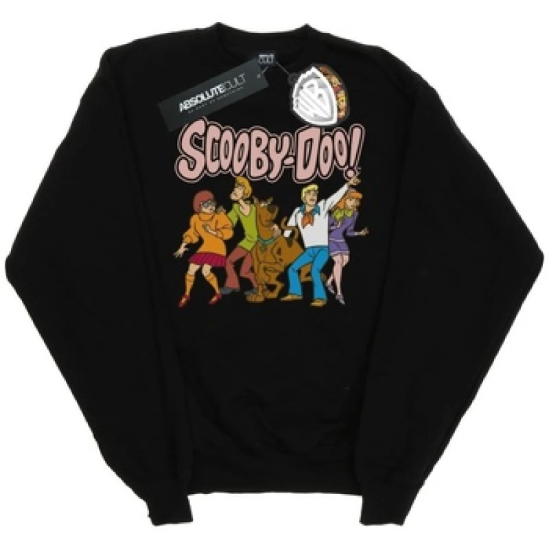 Image of Scooby Doo Classic Group Sweatshirt Black
