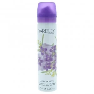 image of Yardley April Violets Deodorant 75ml