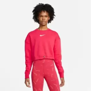 Image of Nike Fleece Crew Sweatshirt Womens - Pink