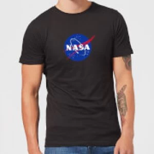 Image of NASA Logo Insignia T-Shirt - Black - XXL