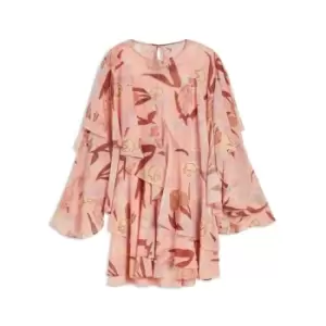 Image of Ted Baker Pegaia Mini Dress - Orange