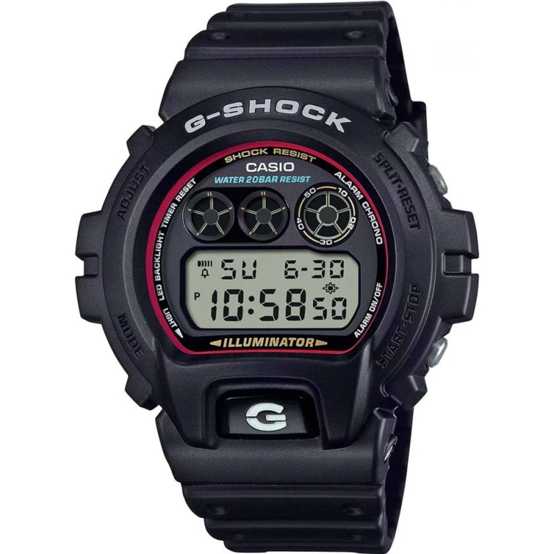 Image of Casio Casio Men DW-6900RL-1ER G-Shock 50mm Quartz Watch in Black One Size Male 4549526396526