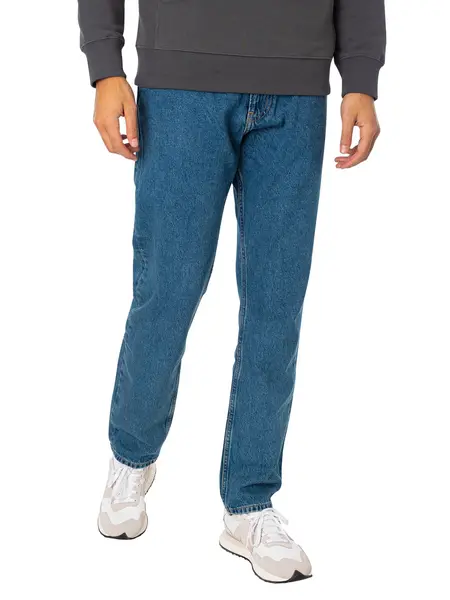 Image of Calvin Klein Jeans Authentic Straight Jeans Denim Medium 36W x 32L