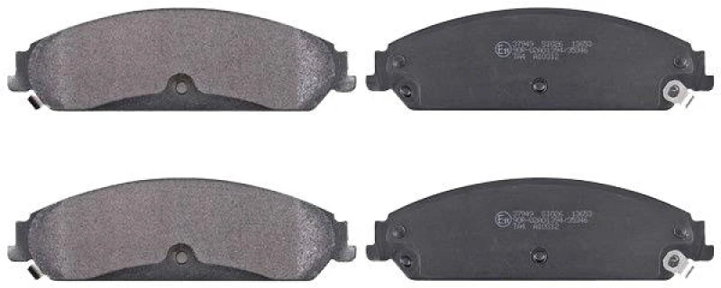 Image of A.B.S. 37949 Brake pad set with acoustic wear warning Brake Pad Set,disc brake (402)