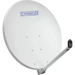 image of Schwaiger SPI1000.0 SAT antenna 97cm Reflective material: Aluminium Light grey