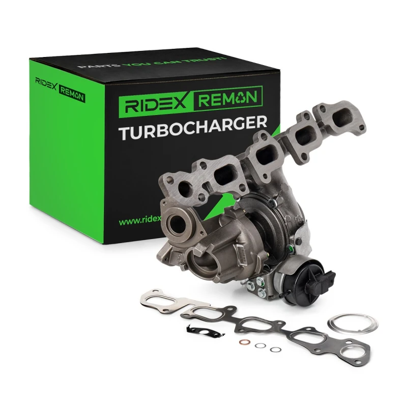 Image of RIDEX REMAN 2234C11313R Turbocharger Incl. Gasket Set Charger,charging system (2234)