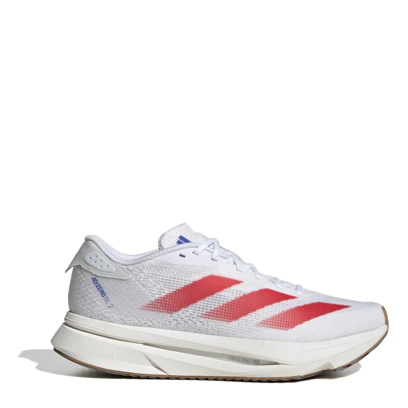 Image of adidas ADIZERO SL2 Running Shoes Womens White/Red female 3.5 (36)