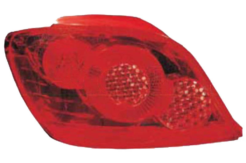 Image of PRASCO PG4224154 Rear light without bulb holder, Left Combination Rearlight (391)