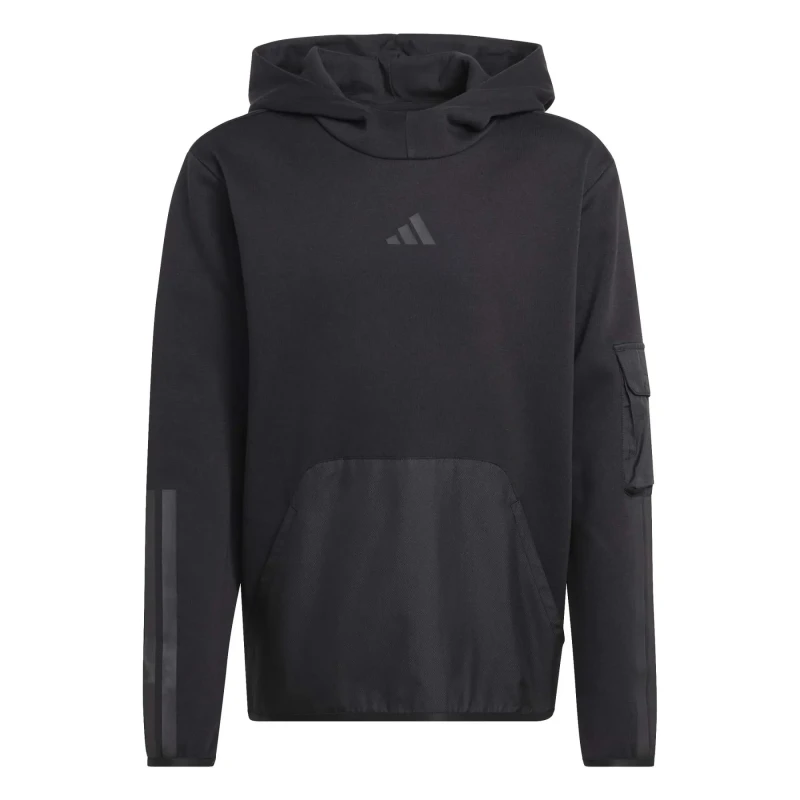 Image of Adidas Child hoodie adidas Utility Noir Unisex 11/12 ans