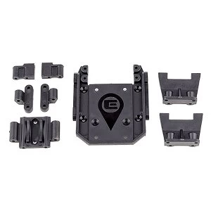 image of Element Rc Enduro Ifs Gearbox And Servo Mounts Set, Hard