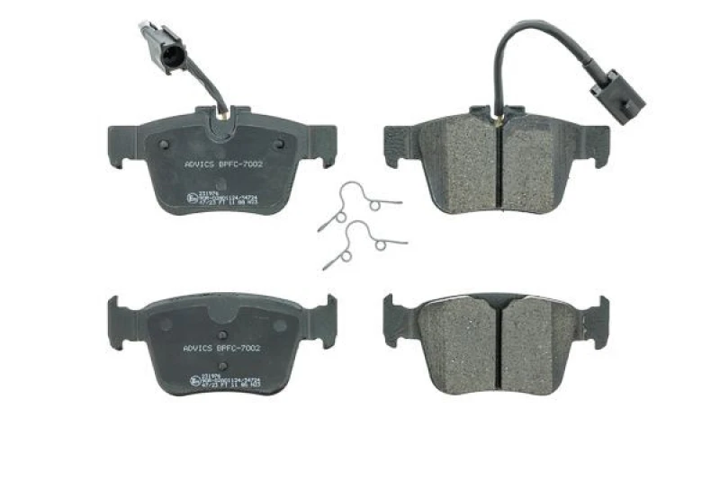 Image of AISIN Brake pad set AISIN BPFC-7002