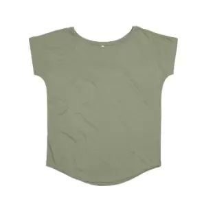 Image of Mantis Womens/Ladies Loose Fit Short Sleeve T-Shirt (S) (Soft Olive)