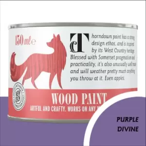 Image of Thorndown Purple Divine Wood Paint 150ml