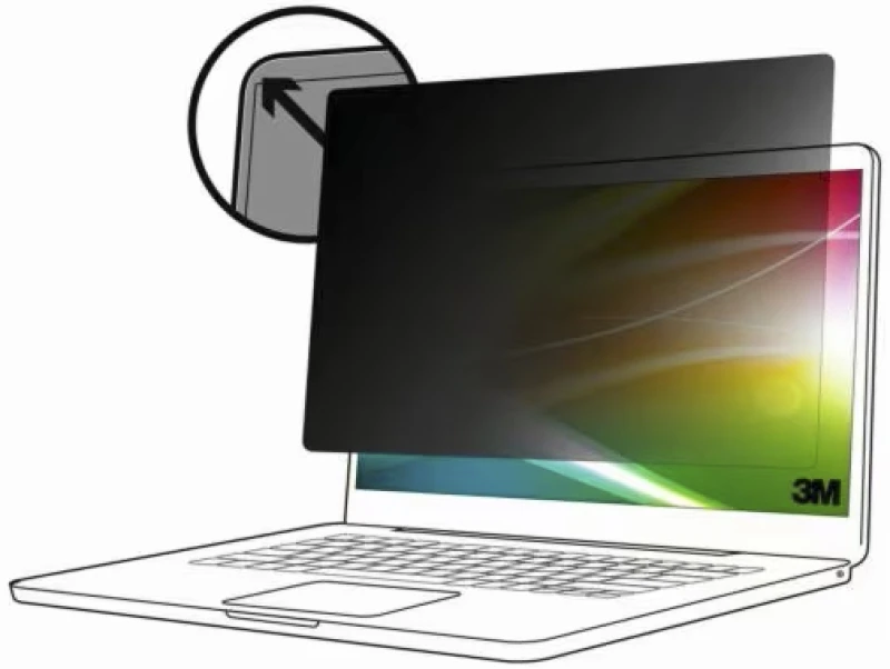 Image of 3M Bright Screen Privacy Filter for 16i