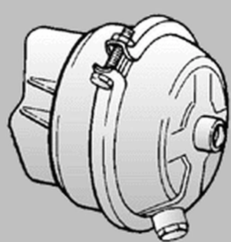 Image of DT Spare Parts 7.34227 Diaphragm Brake Cylinder Diaphragm Brake Cylinder (359)