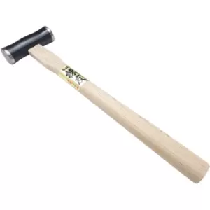 image of SUMARU375 Asahi 375g Japanese Maru Genou Hammer For Wood Carving