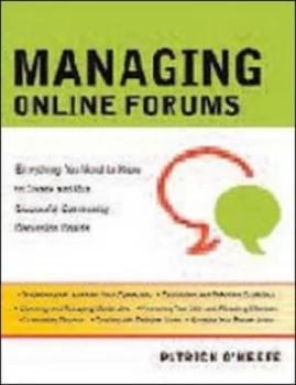 Image of Managing Online Forums by Patrick Okeefe Paperback