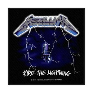 image of Metallica - Ride the Lightning Standard Patch