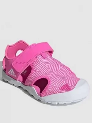Image of adidas Captain Toey Childrens, Pink, Size 12
