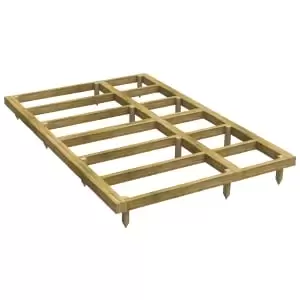 Image of Power Sheds 6 x 10ft Pressure Treated Garden Building Base Kit