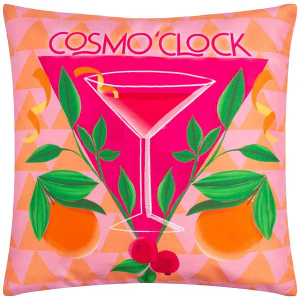 Image of furn. Cosmo O' Clock Abstract Outdoor Cushion 5025532799678
