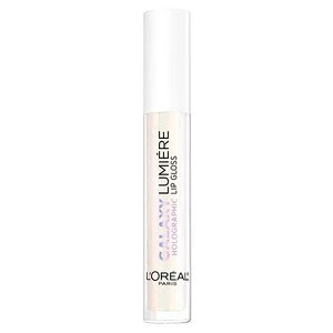 Image of LOreal Galaxy Holographic Strobing Lip Gloss 02 Opal