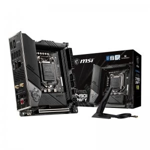 image of MSI MEG Z490i Unify Intel Socket LGA1200 H5 Motherboard