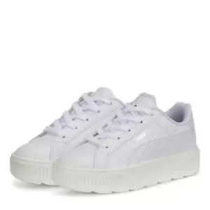 image of Puma Karmen Low Trainers Girls - White