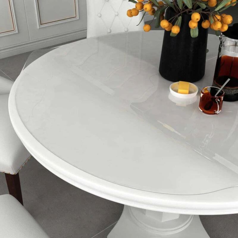 Image of VIDAXL Vidaxl - Table Protector Transparent o 90cm 2mm pvc 8719883881997