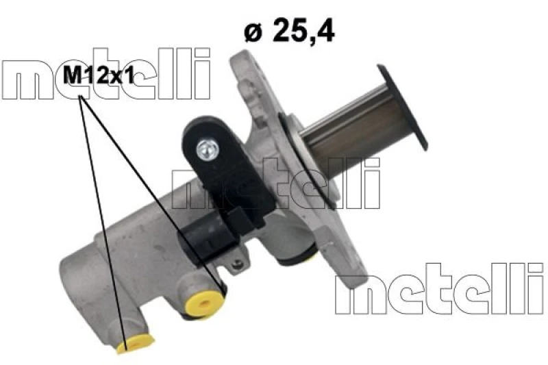 Image of METELLI Brake master cylinder METELLI 05-1251