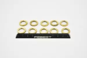 Image of FEBEST Gaskets TOYOTA RINGFL-025-PCS10 1117664010,1117664010000,1117605010 Seal, injector 1117664010