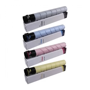 Image of Konica Minolta TN512 Original Black and Tri Colourss Toner Multipack