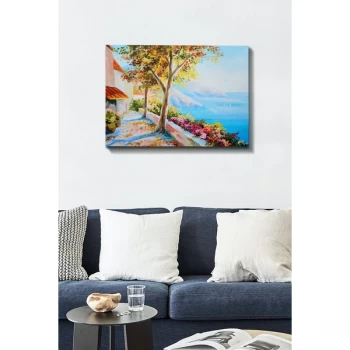 Image of Kanvas Tablo (50 x 70) - 142 Multicolor Decorative Canvas Painting