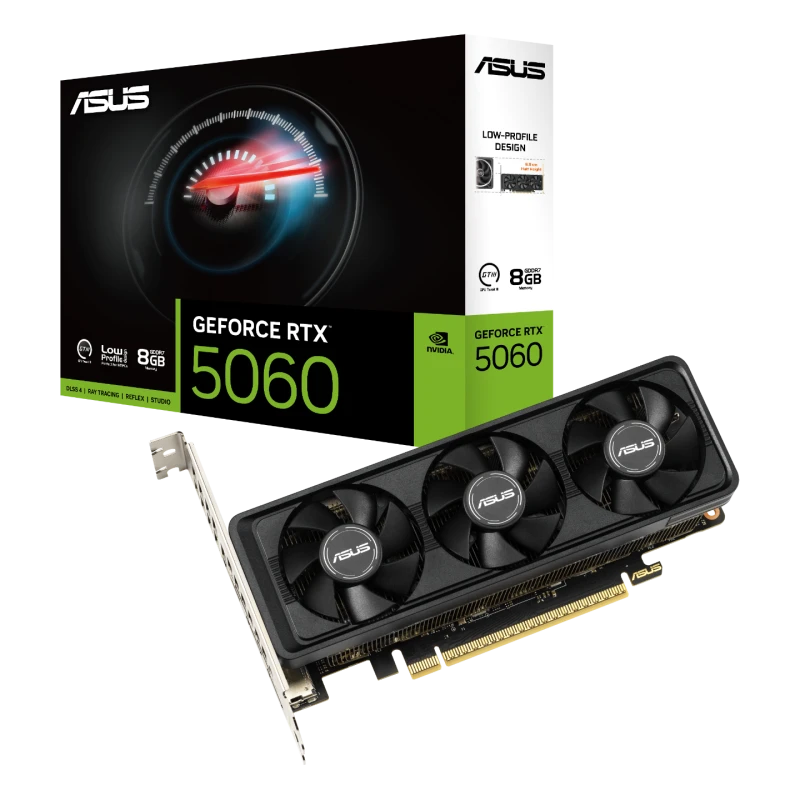 Image of ASUS GeForce RTX 5060 LP BRK 8GB GDDR7 OC Edition 90YV0N90-M0NA00