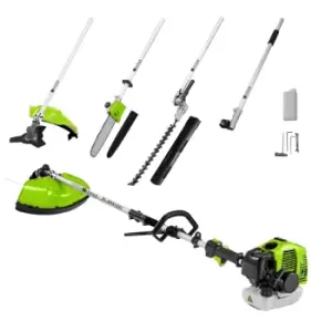 Image of Zipper GPS182J 4 in 1 Petrol Garden Multi-Tool - Green & Black