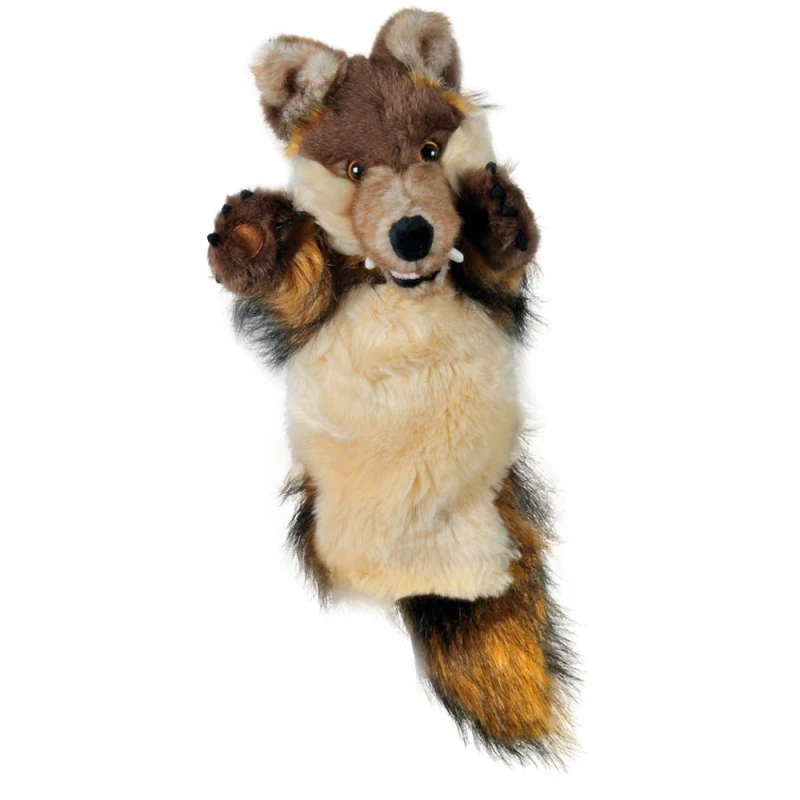 Image of The Puppet Company Long-Sleeved Glove Puppets Wolf Multi unisex