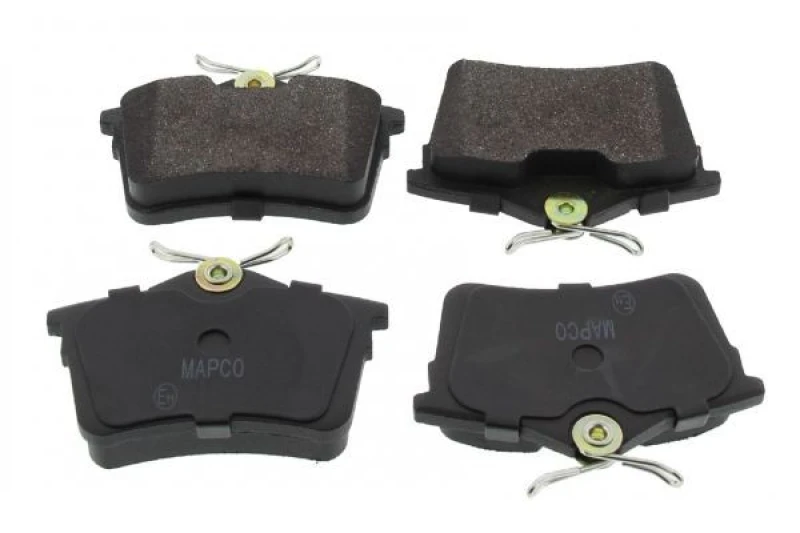 Image of MAPCO 6955 Brake pad set Rear Axle, with anti-squeak plate Brake Pad Set,disc brake (402)