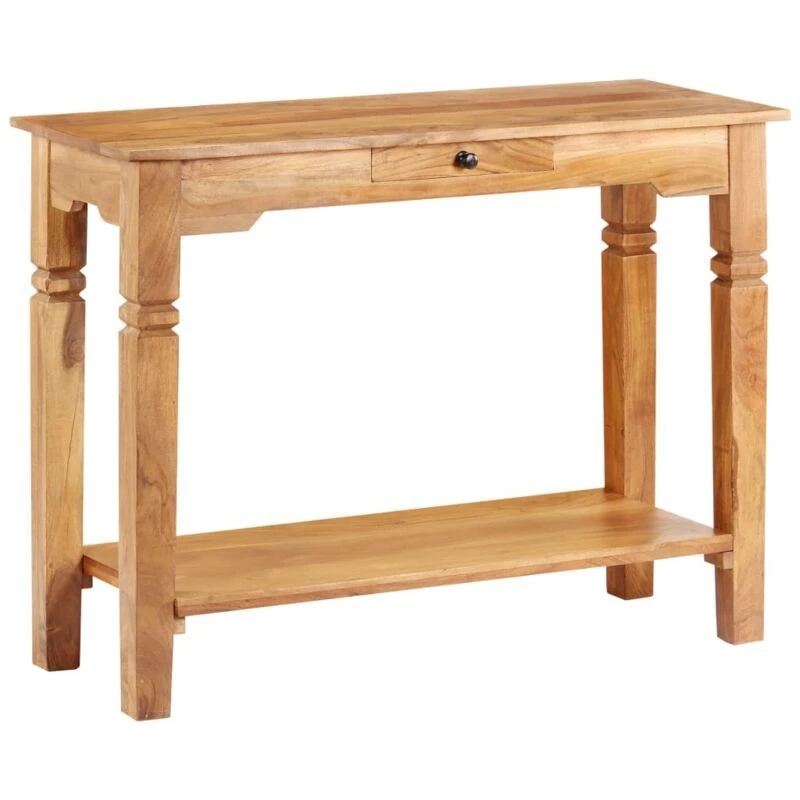 Image of VIDAXL Console Table 100x40x76cm Solid Acacia Wood Vidaxl 8720286675830