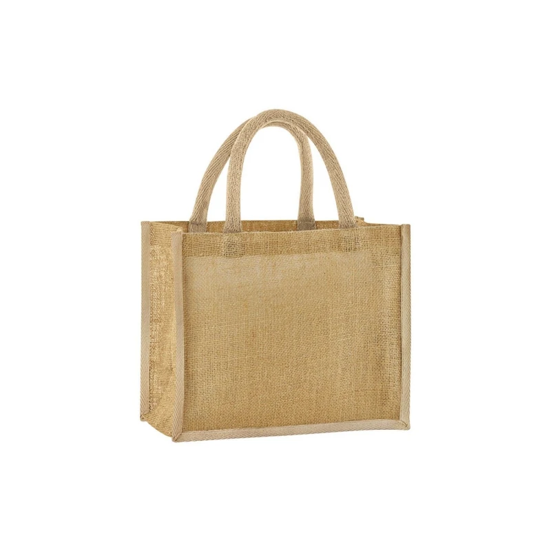Image of Westford Mill Womens Starched Jute Midi Tote Bag in Natural Natural Female One Size