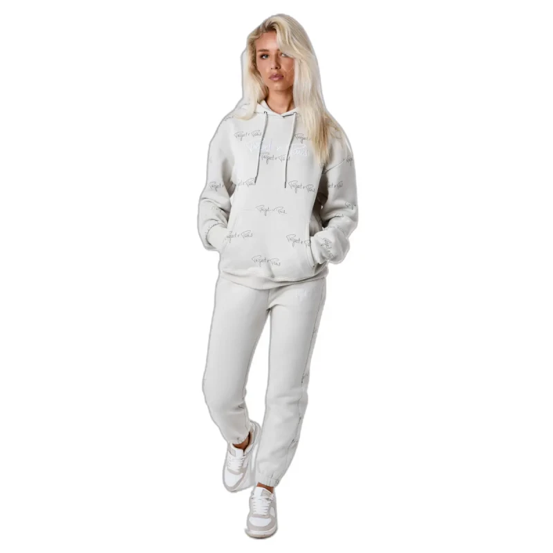Image of Project X Paris Womens signature stripe joggers Project X Paris Gris Female XS