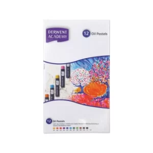 image of Derwent Academy Oil Pastels Set of 12