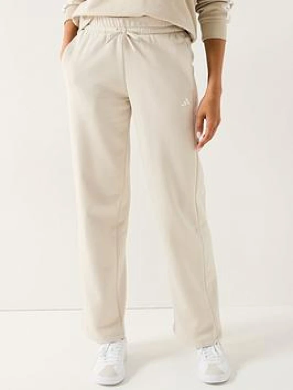 Image of Adidas Womens Trousers adidas Essentials Small Logo Beige Female XL