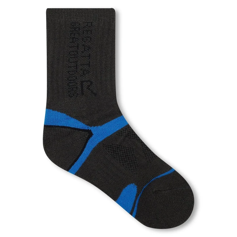 Image of Children's blister-proof socks Regatta Blister II Gris Unisex 36/38