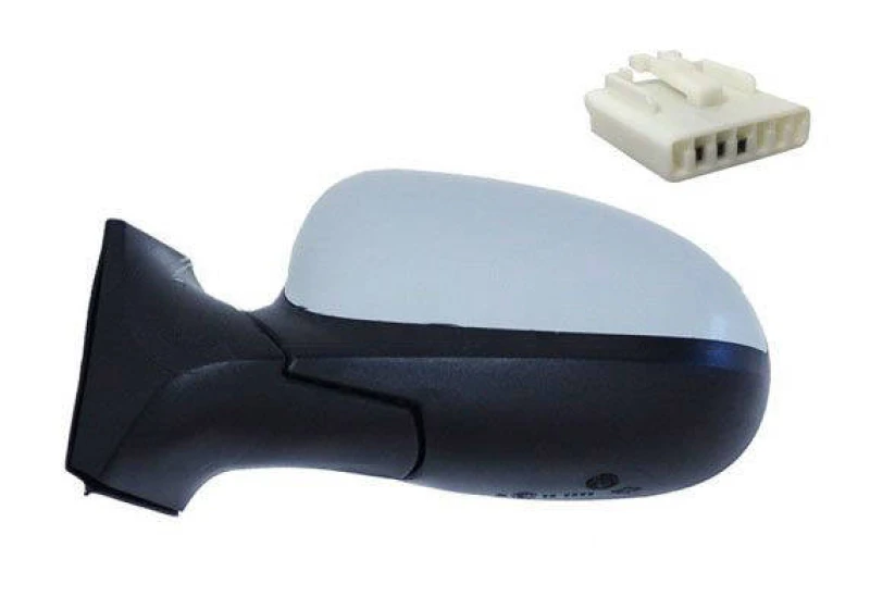 Image of ALKAR 6139927 Wing mirror Left, Electric, Convex, primed Outside Mirror (50)
