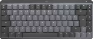 image of Logitech MX Mini Mechanical for Mac keyboard Bluetooth QWERTY UK...