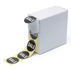 Rillprint Discount Stickers Sale 250 Pcs X 5 Rolls Black And White