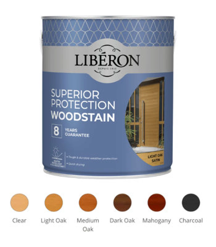Image of Liberon High Protection Woodstain - Satin - Clear - 750Ml