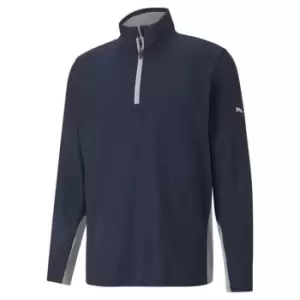 Image of Puma Gamer Zip Top Mens - Blue