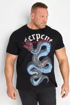 'Serpent' Snake Print T-Shirt - main image