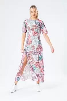 Image of HYPE PAINT DAISY WOmens DRESS